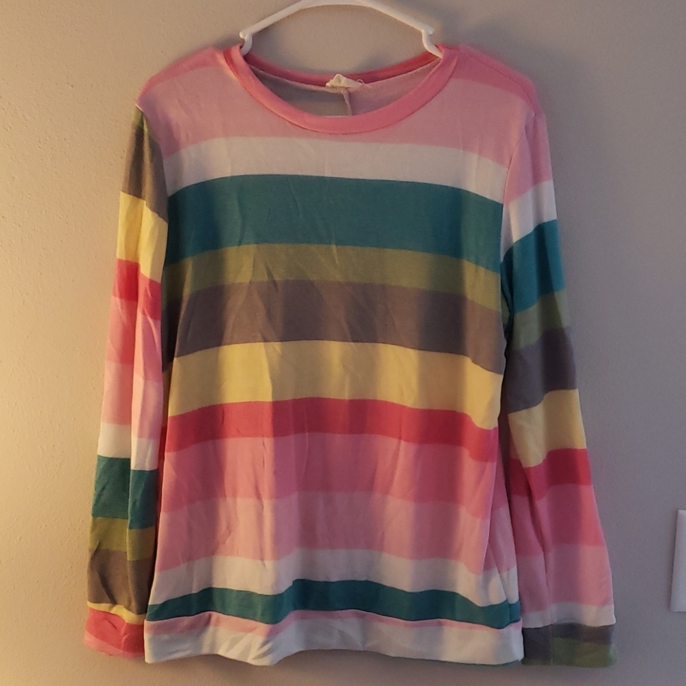 Rainbow top